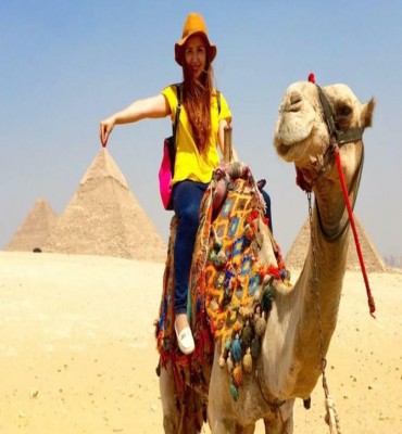 Riding Camels at The Giza Pyramids | Egypt Day Tours